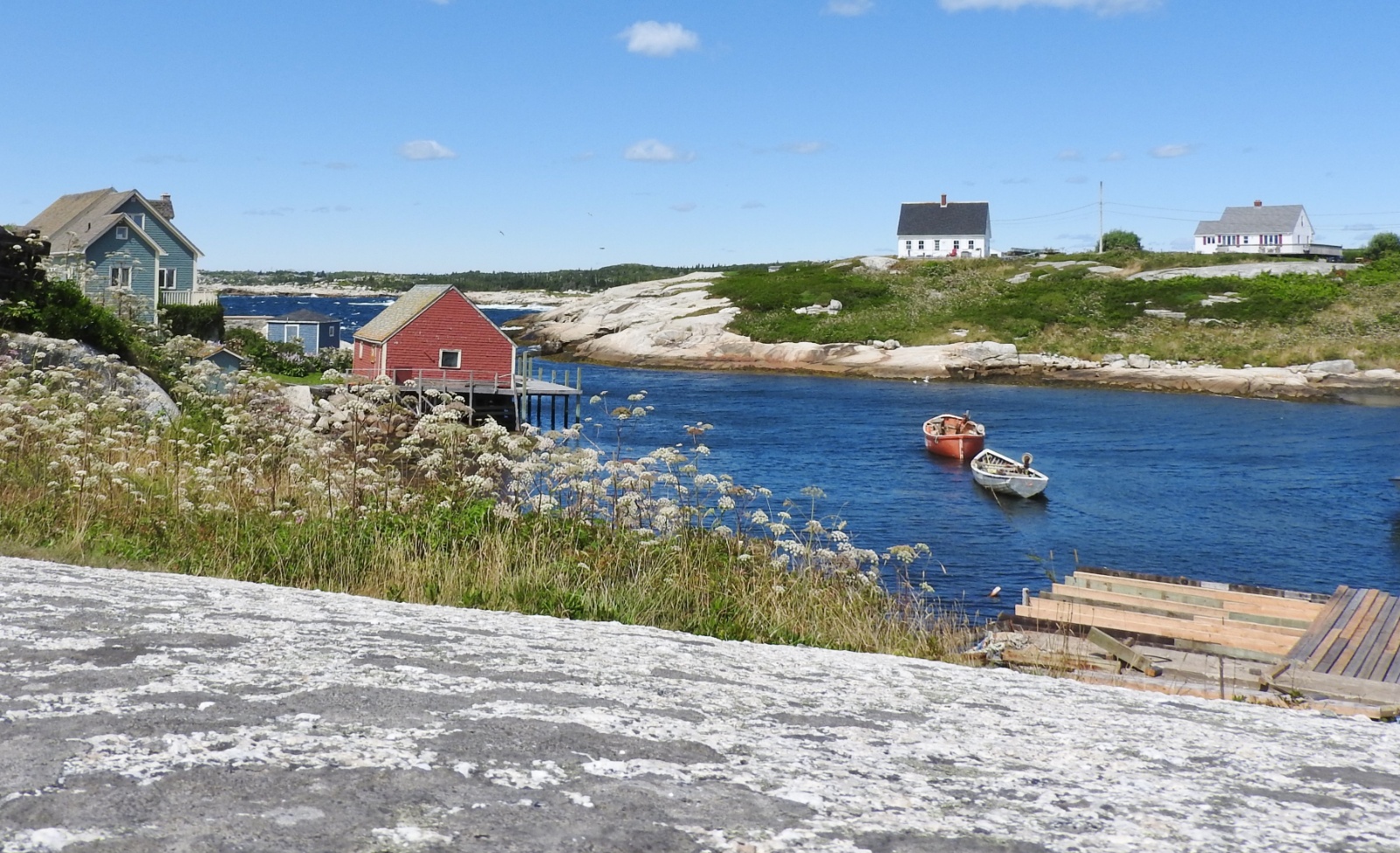 From the Road at Peggy's Cove